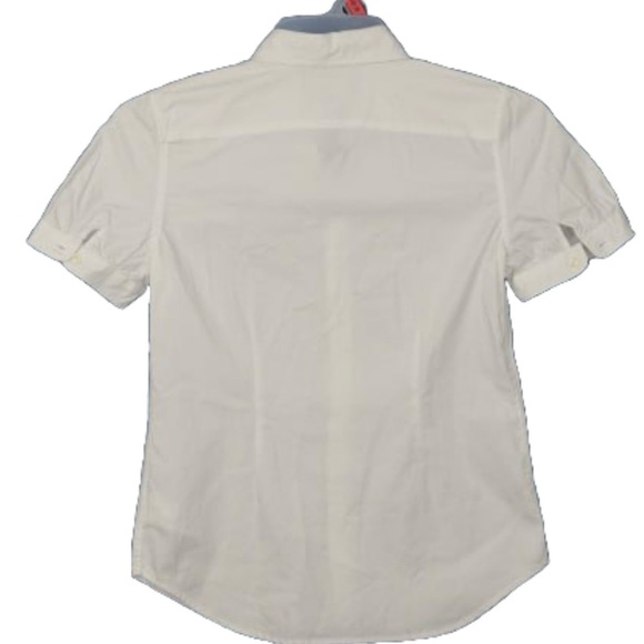 POLO RALPH LAUREN AUTHENTIC GIRLS OXFORD WHITE SHIRT Sz 16 Preppy Old Money - Picture 2 of 10